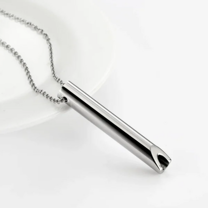Calming Anxiety Relief Necklace Stainless Steel Accessory