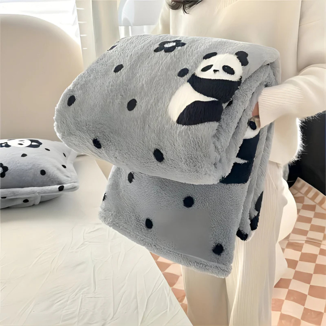 Plush Warm Fleece Throw Blanket