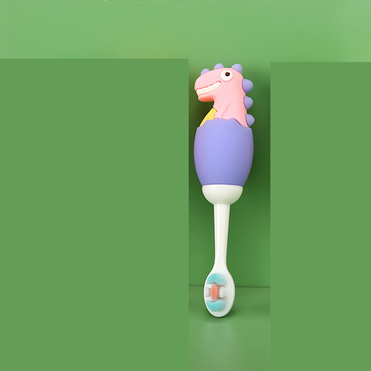 Fun Dinosaur Kids Toothbrush - Gentle Baby Toothbrush