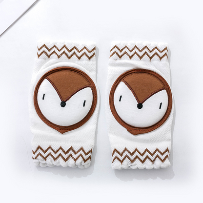 Soft Baby Crawling Kneepads with Grip Protection
