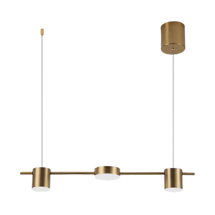Sleek Metal Hanging Light Pendant AuraDrum