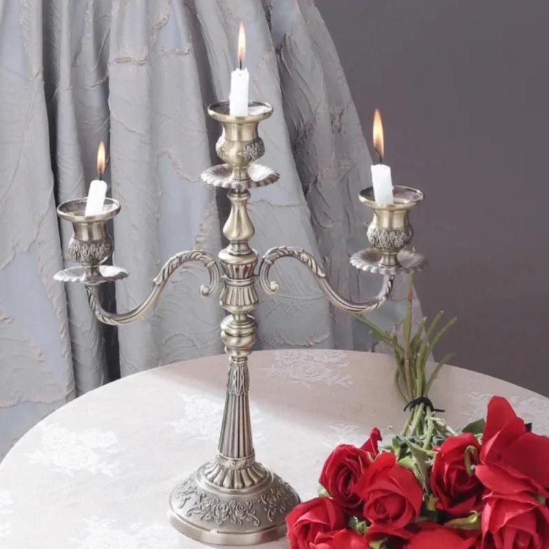 Luxury Gold Candle Holder