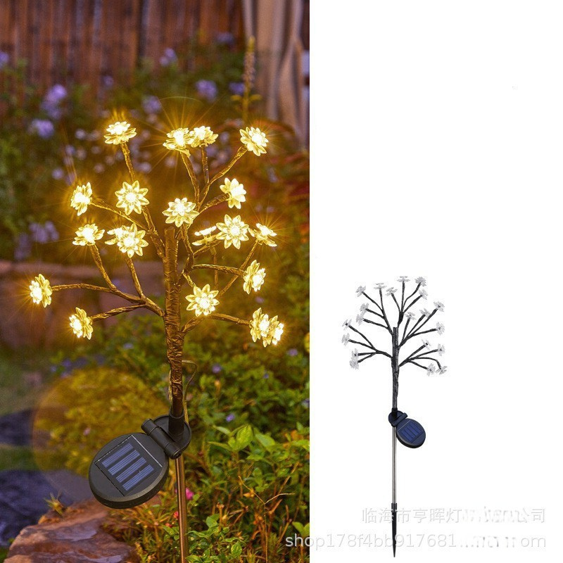 Bright Outdoor Solar Path Lights - 6 Pack Warm White LEDs