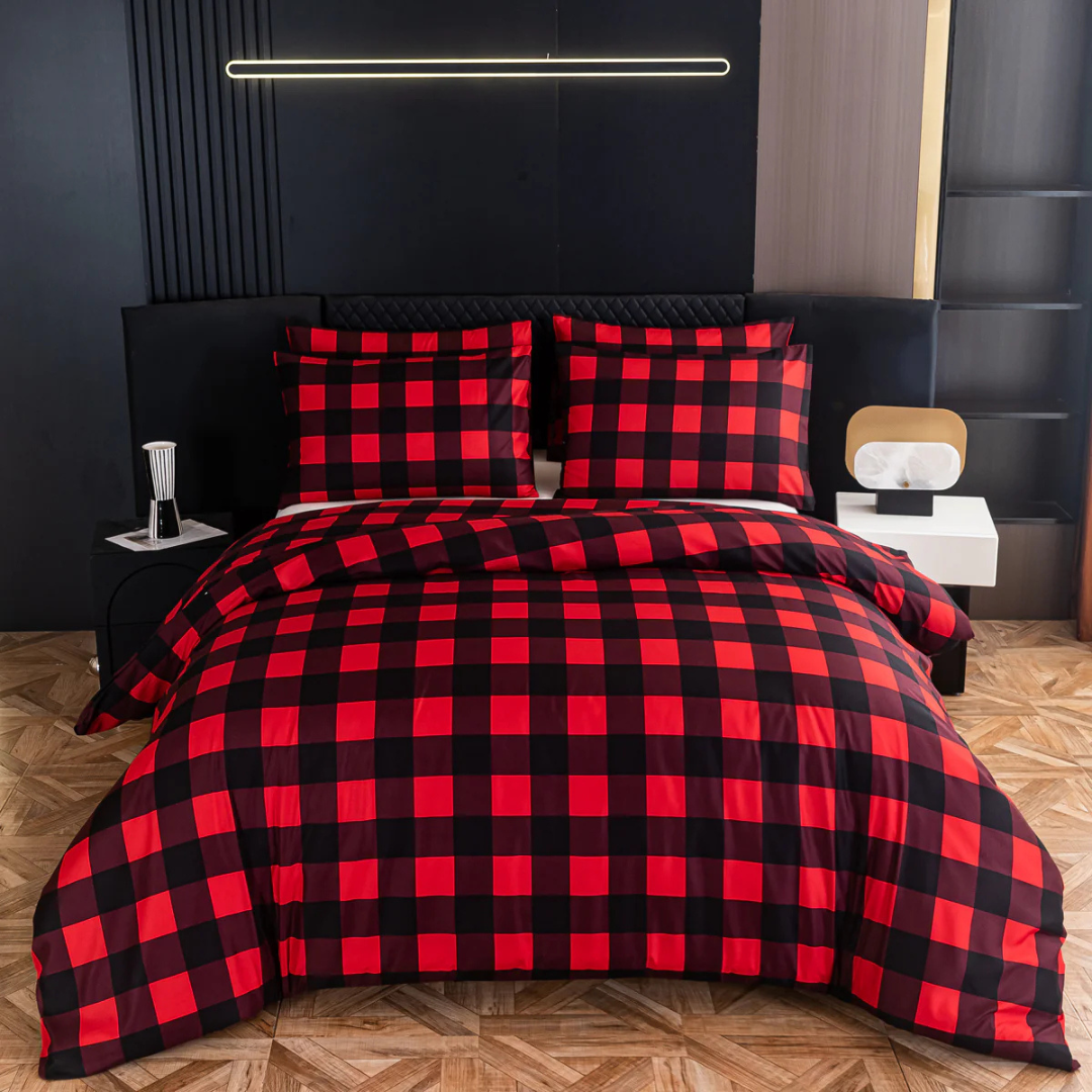 Premium Soft Bedding Duvet Cover Set with Pillows