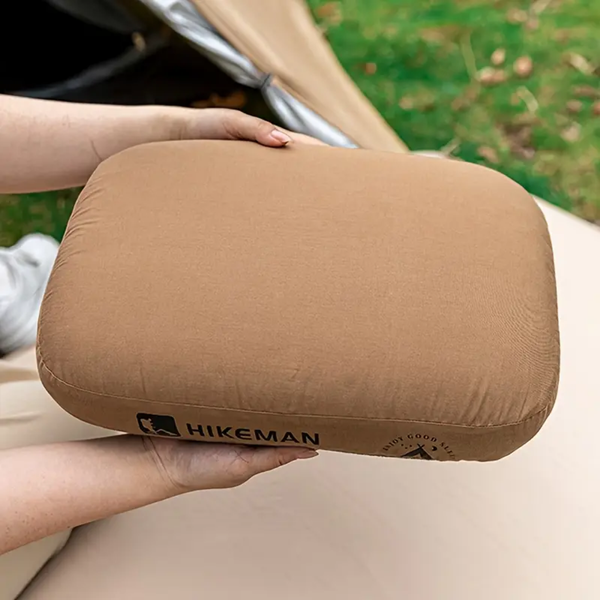 Comfortable Camping Travel Pillow - Lightweight & Reversible Cover