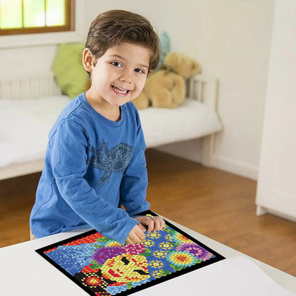 Fun Kids Coloring Book with Numbers and Learning