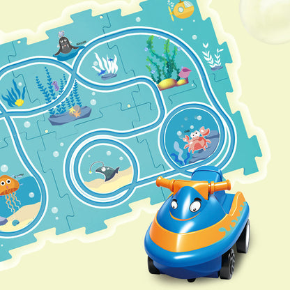 Fun 3D Jigsaw Car Toy