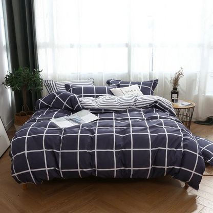 Soft Plush Bedding Duvet Cover Set