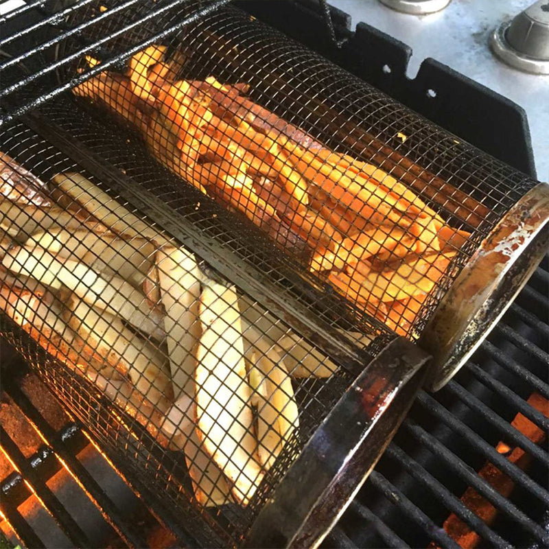 Round Barbecue Grill Basket