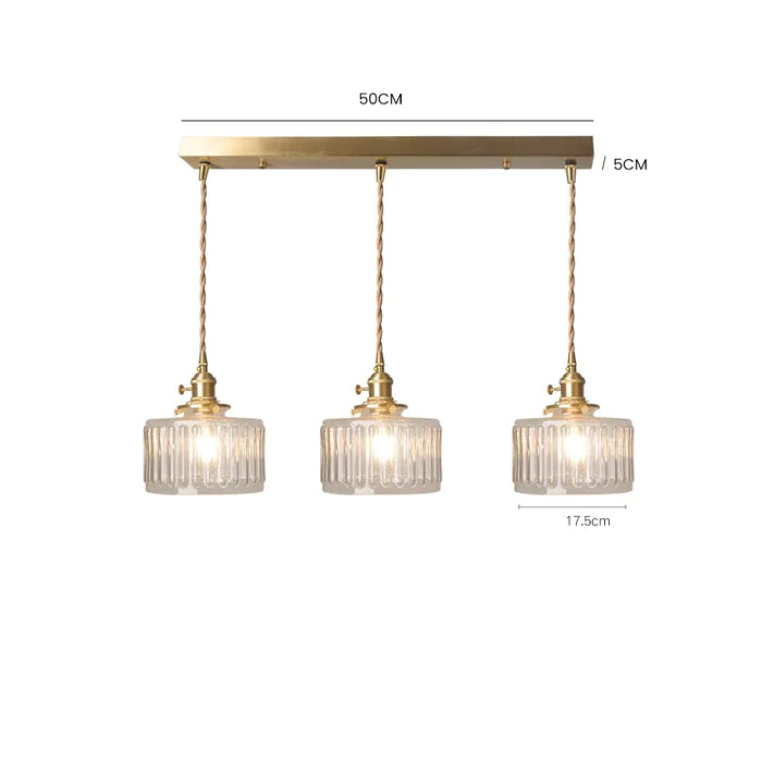 Classic Glass Pendant Lighting for Home Decor