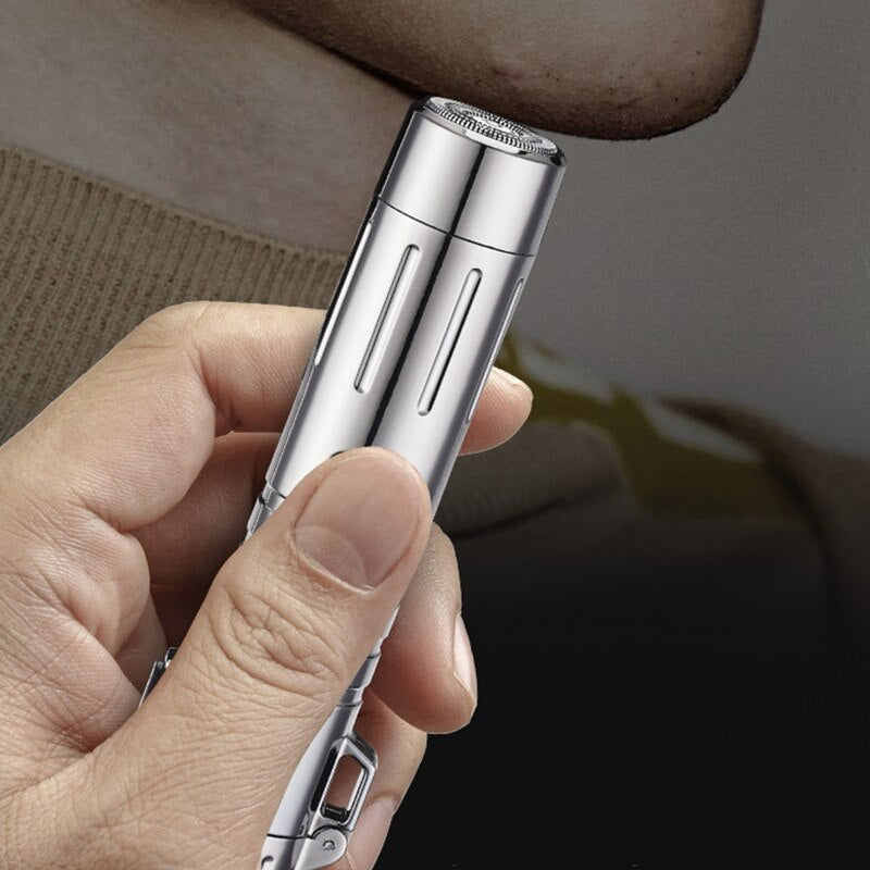 Premium Electric Shaver with LED Light and Trimmer