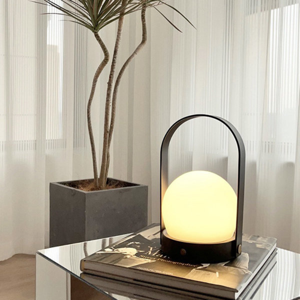 Compact Rechargeable LED Pendant Light - Fesara