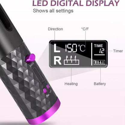 Easy Curl Wireless Auto Curler