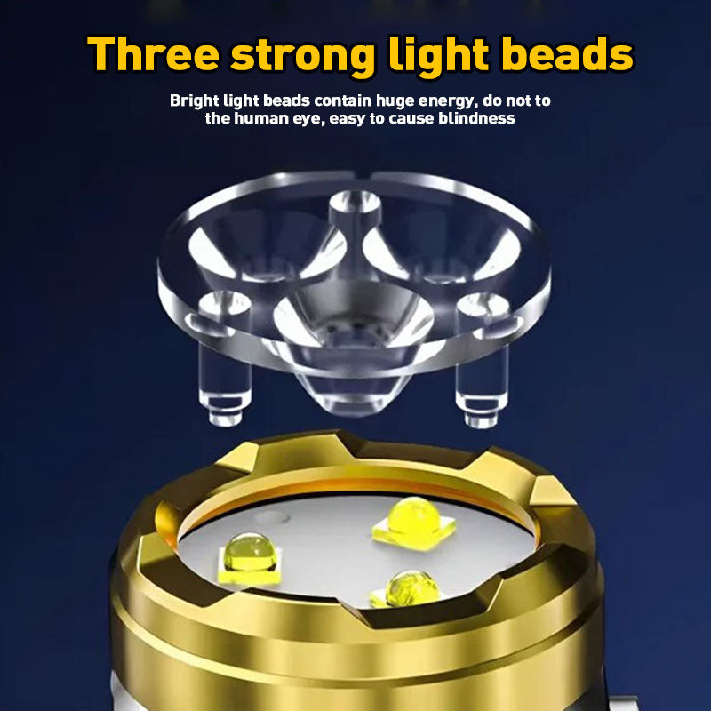 Bright 3 LED Monster Torch