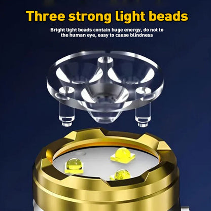 Bright 3 LED Monster Torch