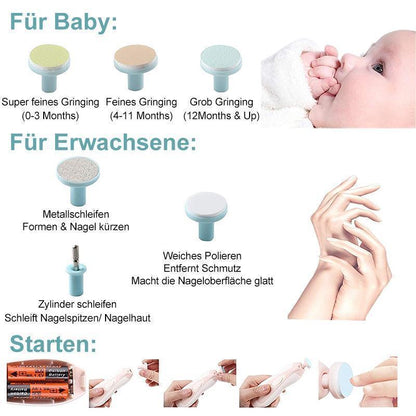 Baby Nail Trimmer Electric File