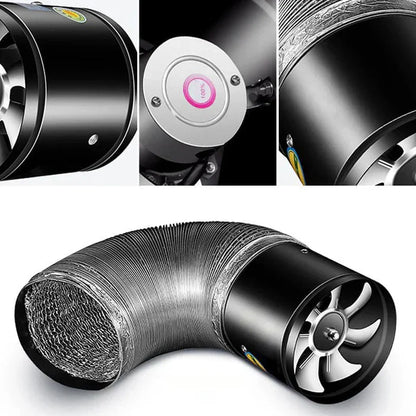 Quiet High Speed Kitchen Fan