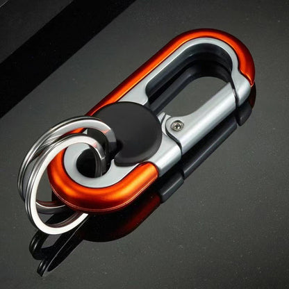 Slim Metal Hip Keychain