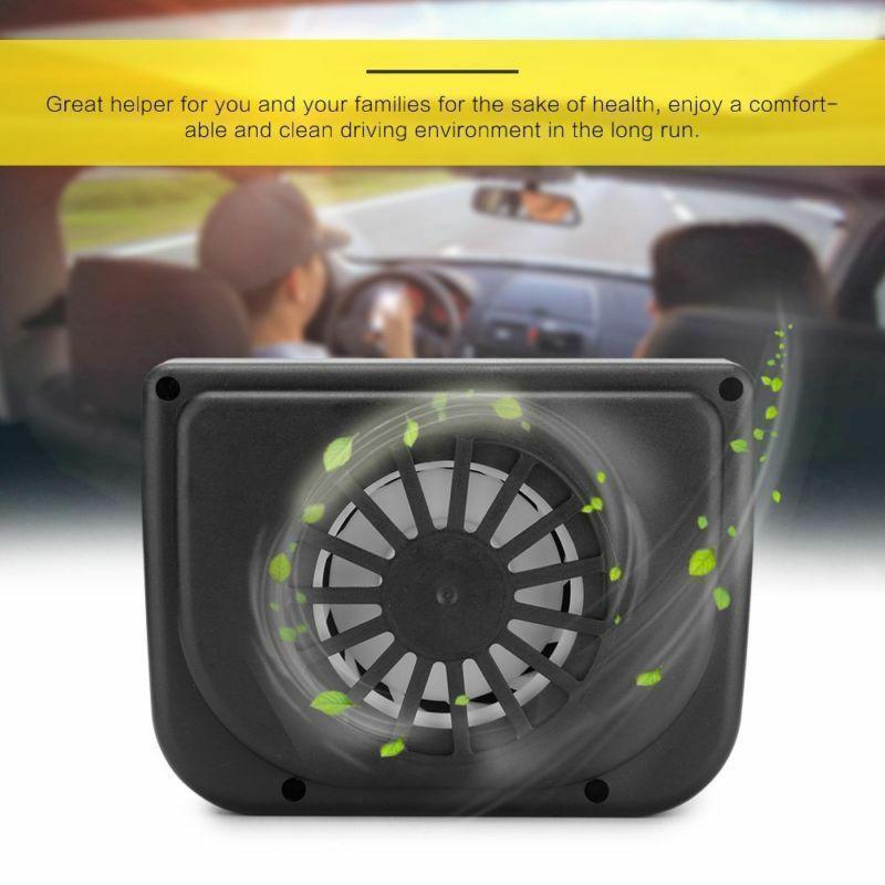 Car Auto Solar Window Ventilation Fan