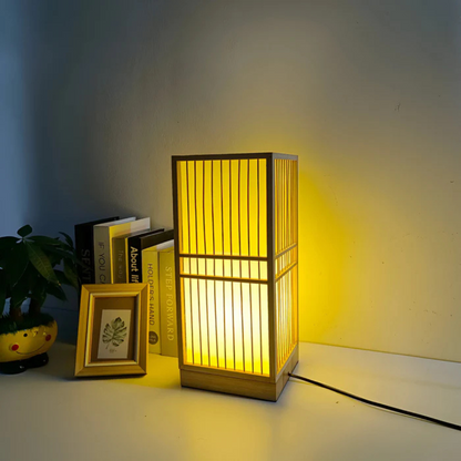 Natural Bamboo LED Desk Lamp