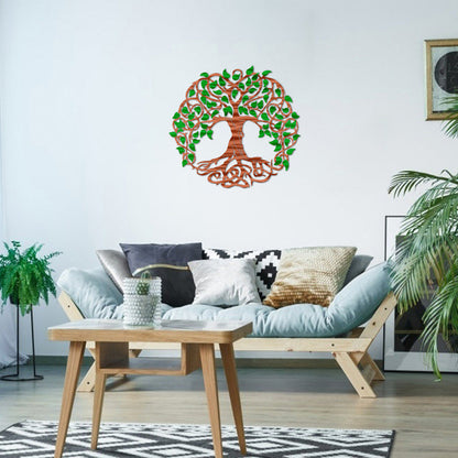 Nature Inspired Metal Tree Decoration
