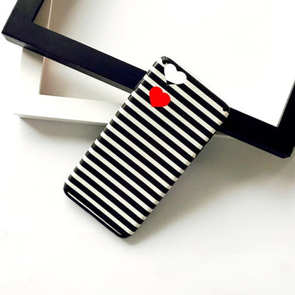 Durable Stripe iPhone Case - Full Body Protection Cover