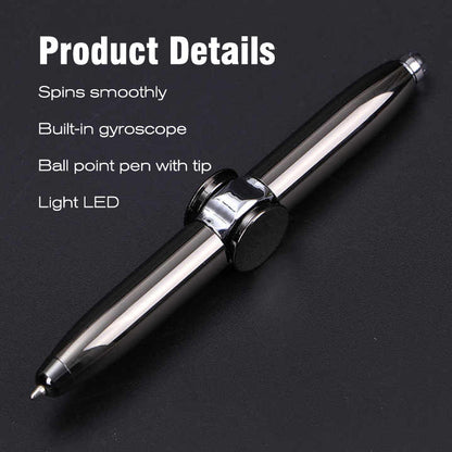 Colorful LED Fidget Pen Spinner
