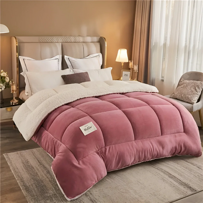 Soft Plush Fleece Duvet Cover