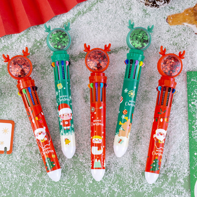 Colorful Holiday Sparkle Pens