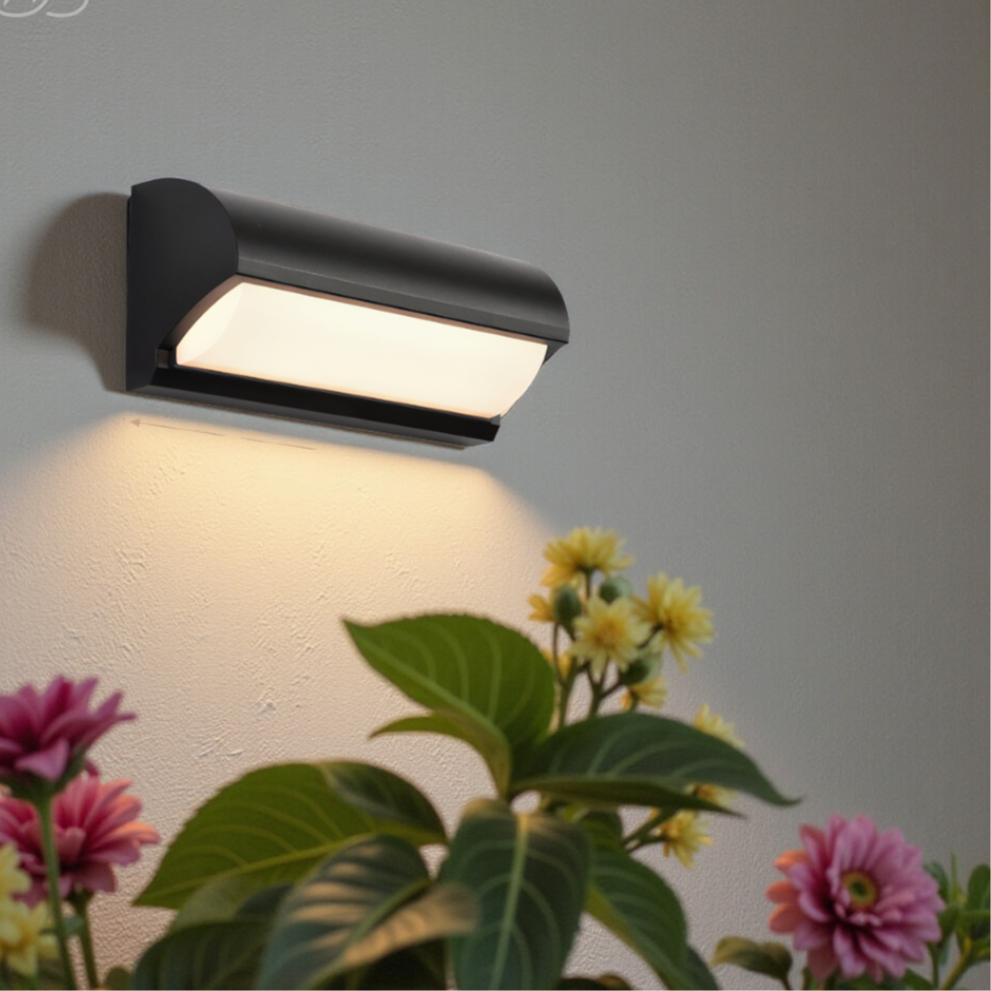 Stylish Outdoor LED Wall Lamp – Waterproof Warm Exterior Light