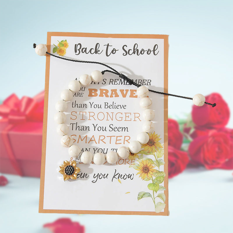 Yellow Flower Student Bracelet