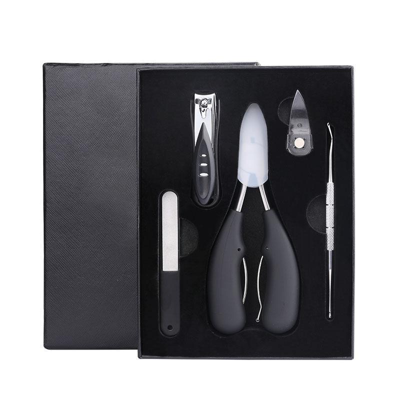 Sanitary Stainless Steel Nail Cutter Set - Fesara