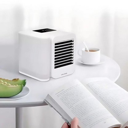 Compact Mini Air Conditioner with Water Tank and Humidifier