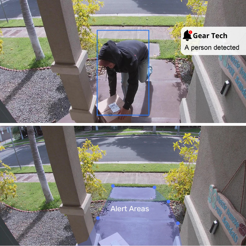 Wireless Video Doorbell with Motion Detection Alerts
