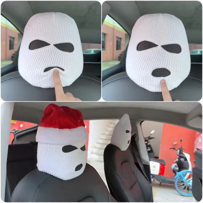 Customizable Humorous Car Headrest Hat