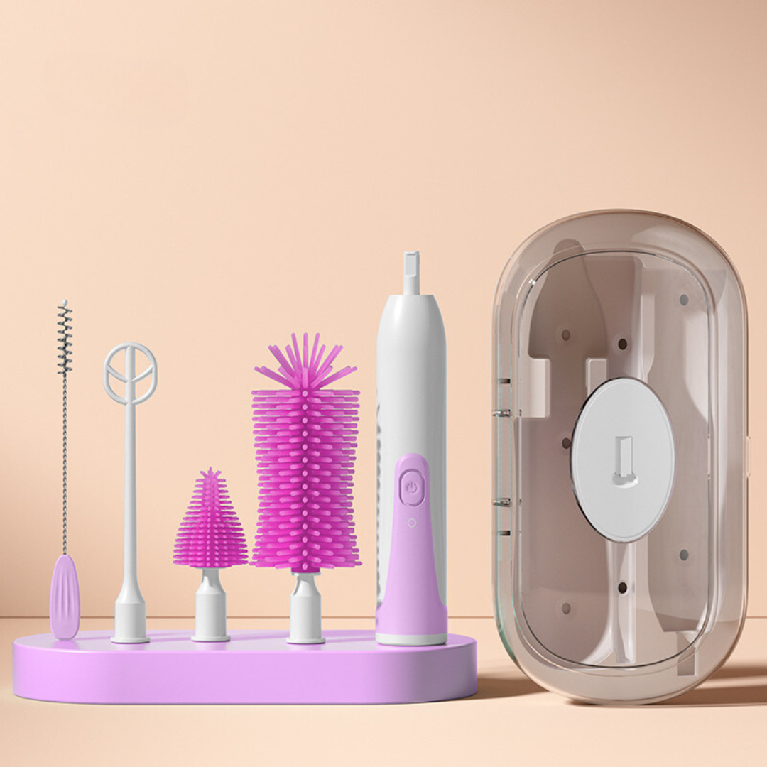 Baby 6-in-1 Bottle Brush Cleaner Set