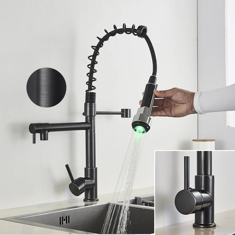 Dual Function Kitchen Sink Faucet