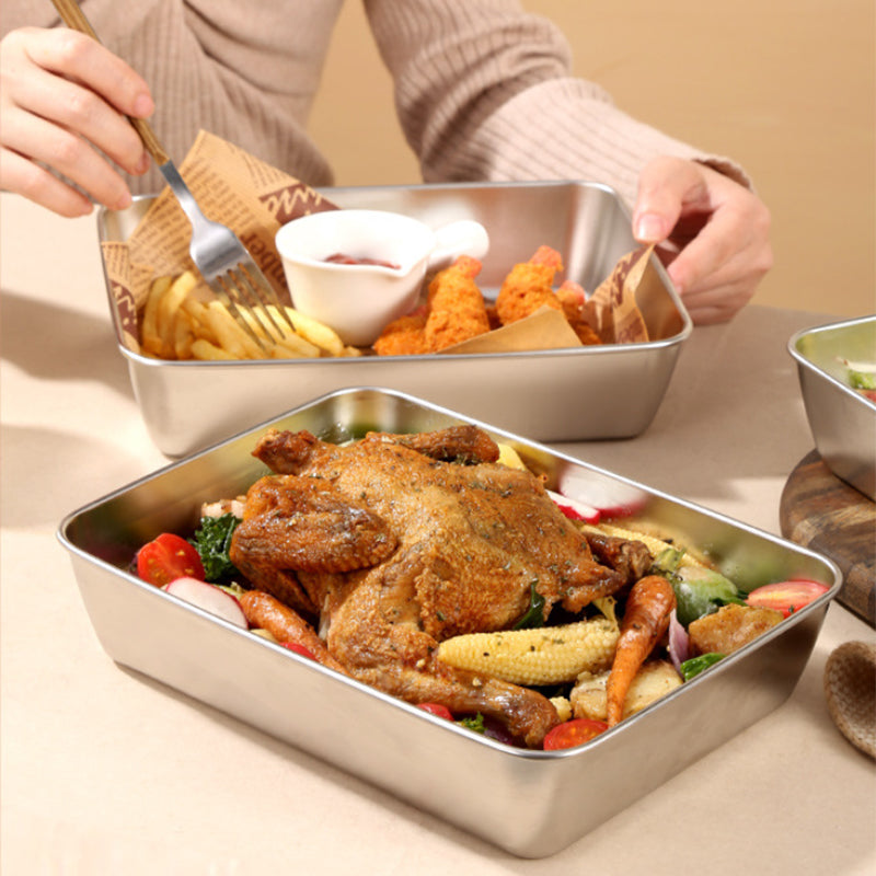 Practical Stainless Steel Fruit Storage Bowl