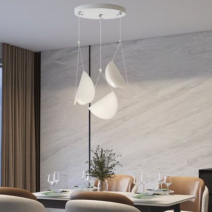 Elegant Modern White Drop Pendant Light