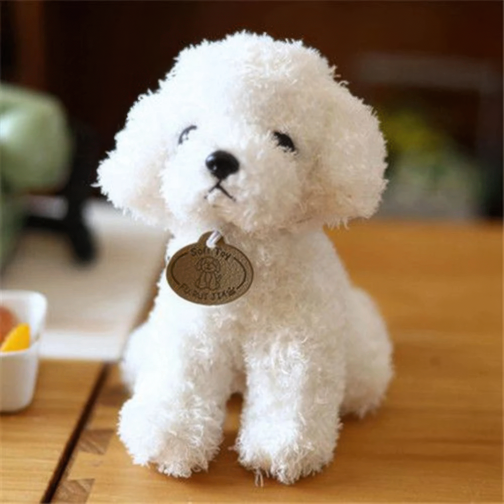 Cuddly Teddy Dog Toy - Soft Plush Friend for Children