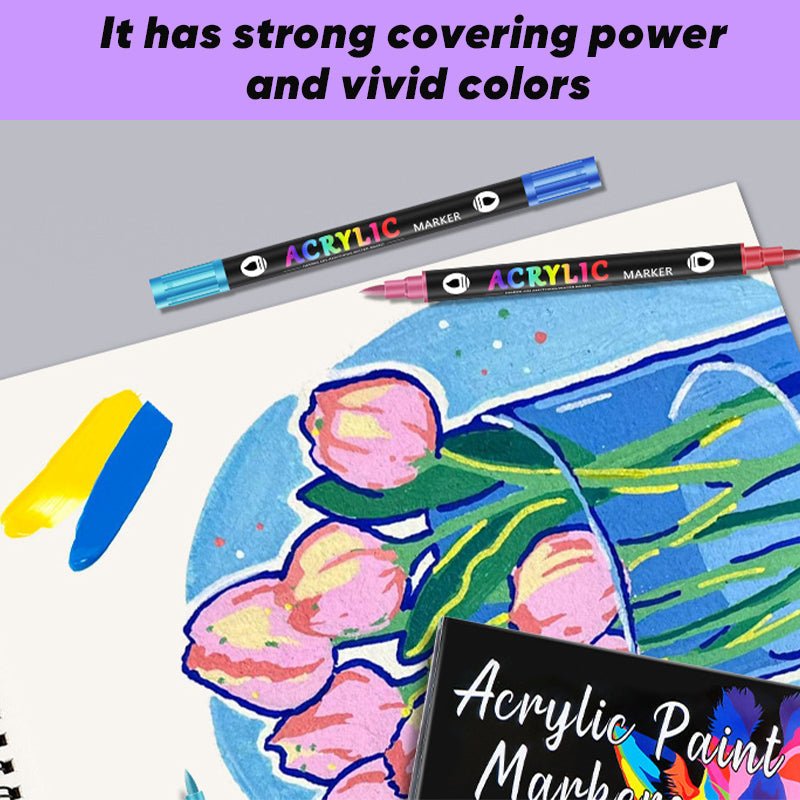 Colorful Art Marker Set