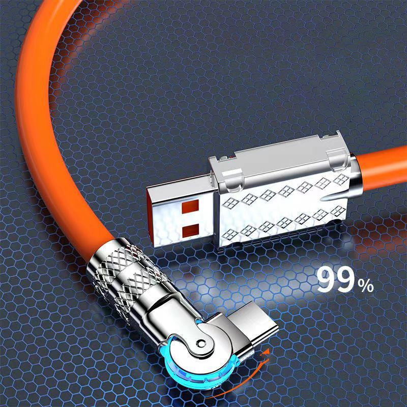 Flexible 360 Rotating Elbow USB Cable