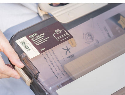 Big Transparent Storage File Container