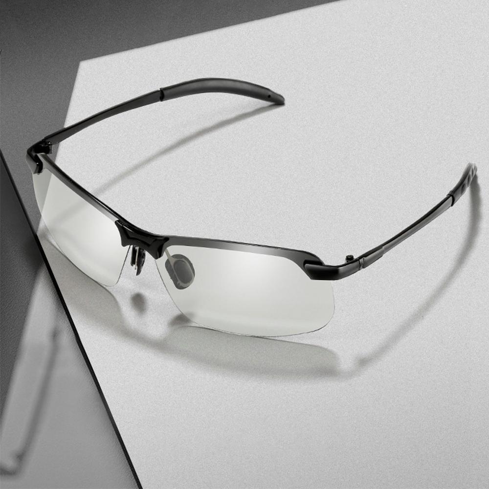 Trendy Auto Color Shift Polarized Sunglasses