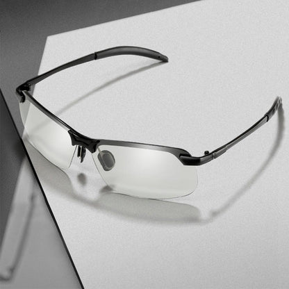 Trendy Auto Color Shift Polarized Sunglasses