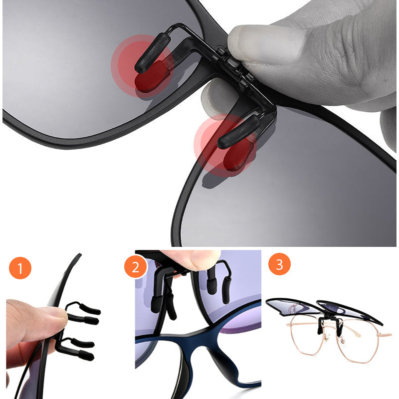 Trendy Sunglasses Clip for Outdoor Use