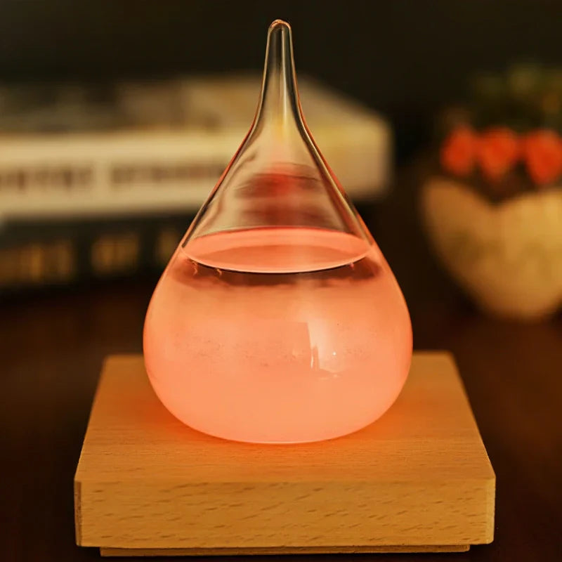 Colorful Digital Weather Station Display