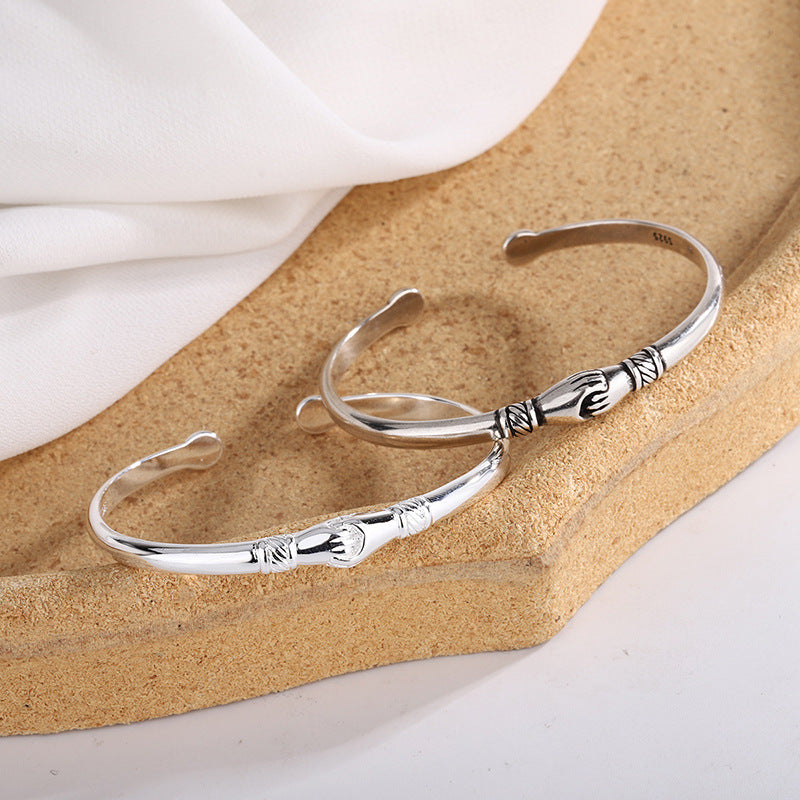 Best Friend Handshake Charm Bracelet