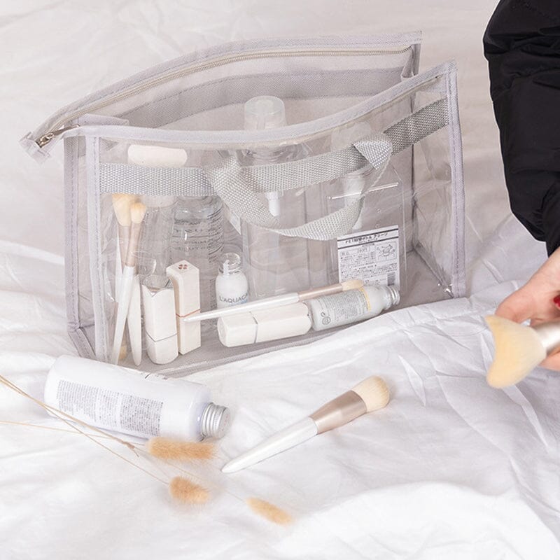 Clear Water-Resistant Storage Bag