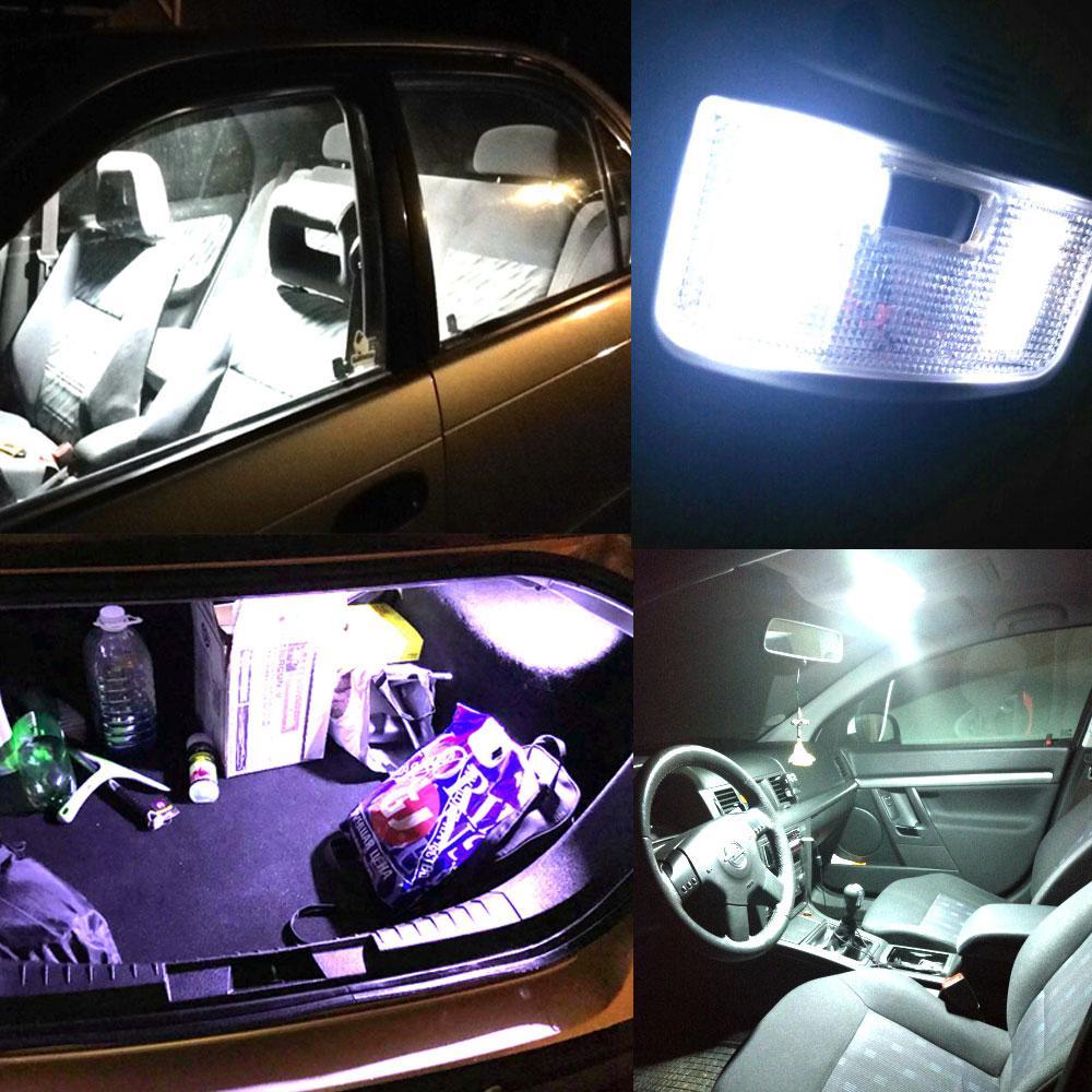 Colorful Car Interior LED Dome Light Kit 10PCS